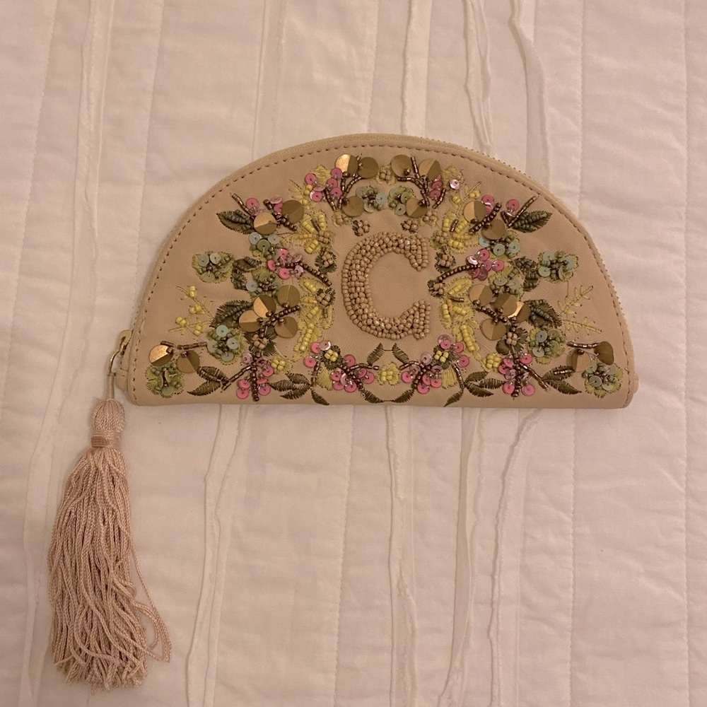 Anthropologie “C” wallet